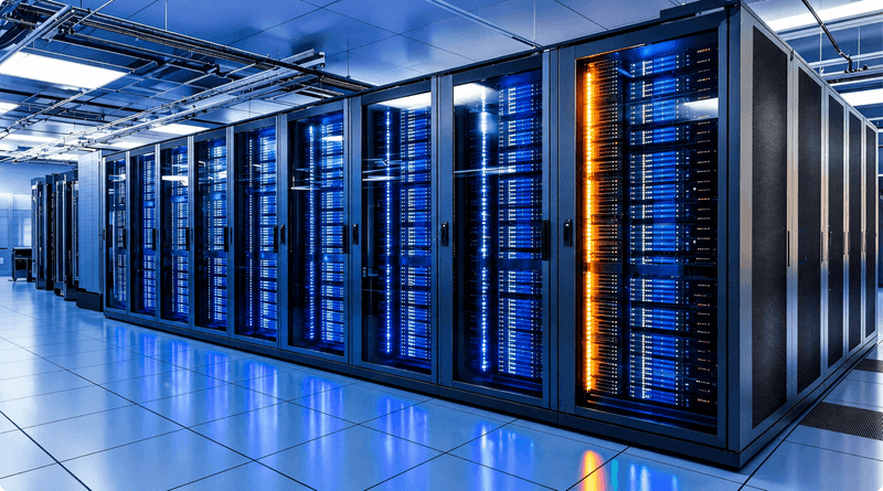 Cloud Hosting Hero Server Graphics